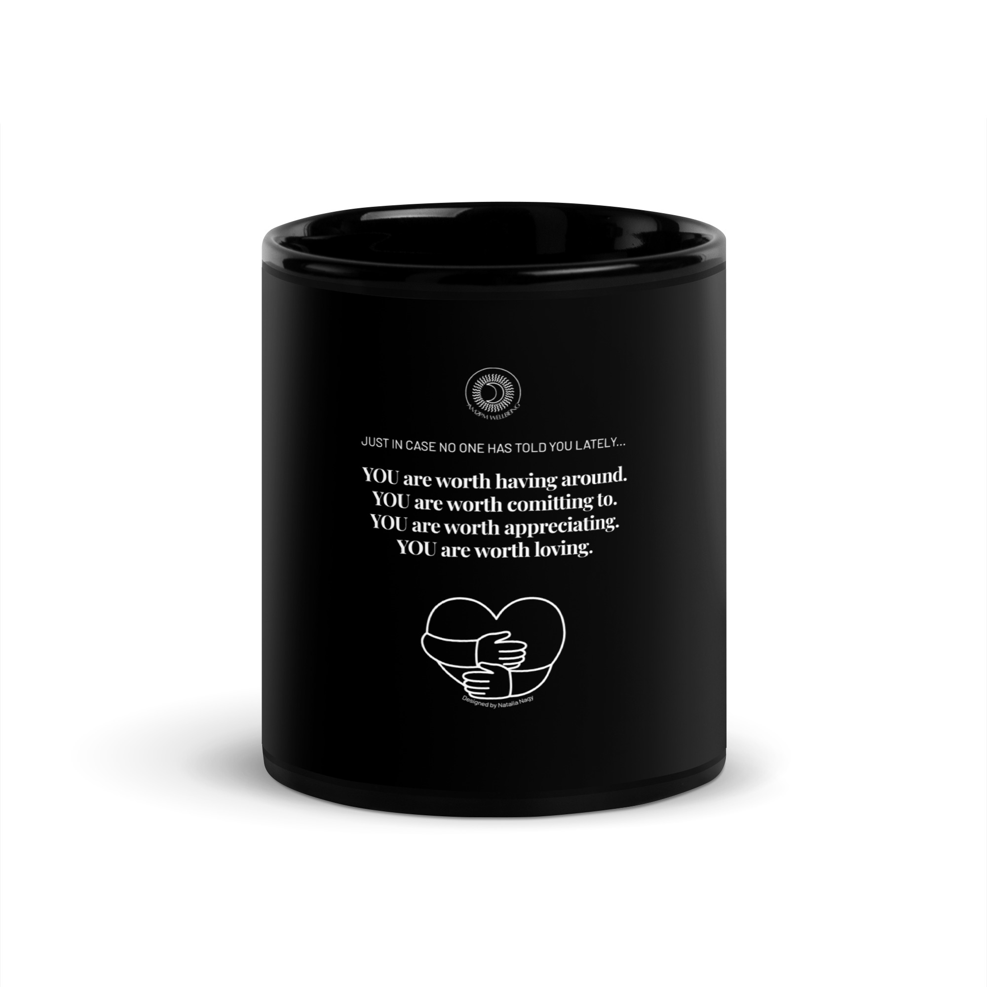 Black Glossy Mug