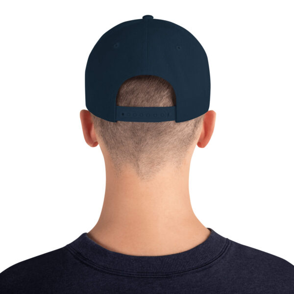 Snapback Hat navy blue - Image 6