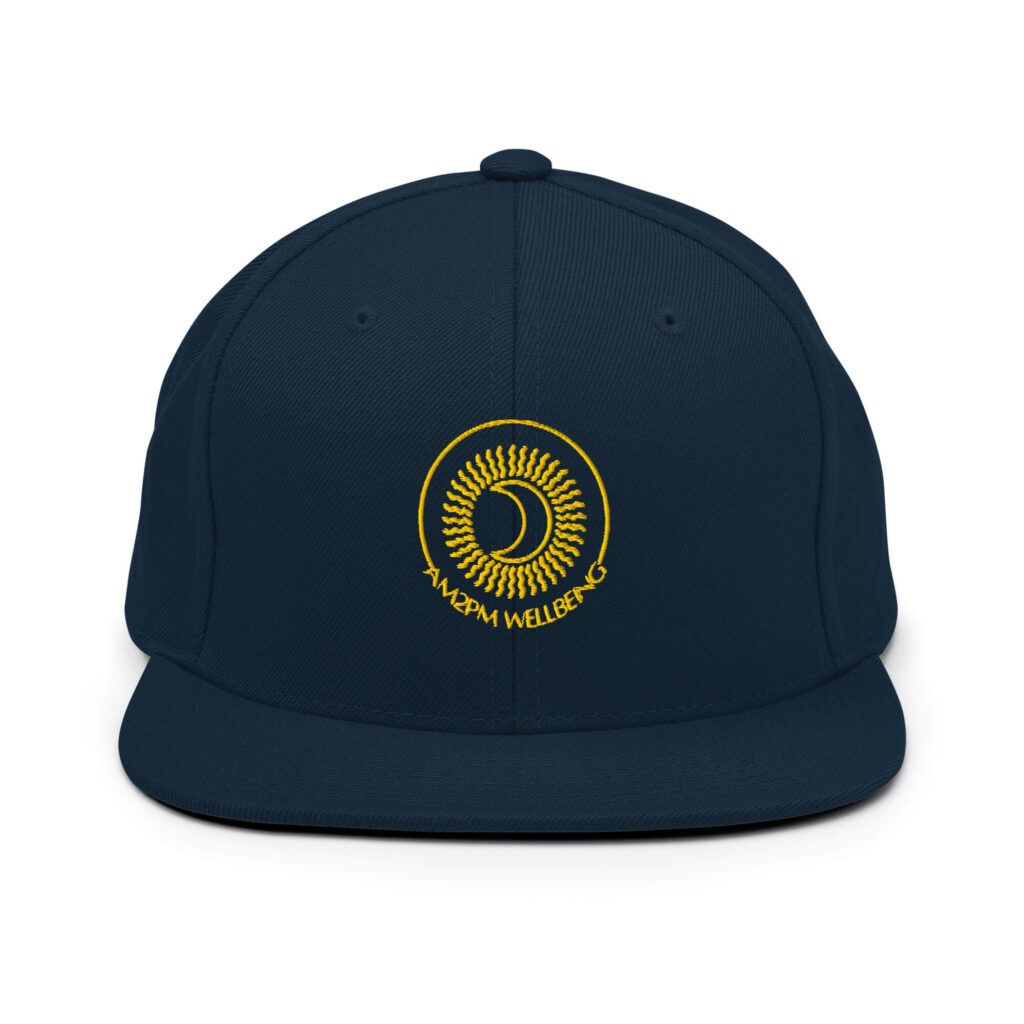 classic snapback dark navy front 68080d5e934ec The AM to PM Wellbeing Service