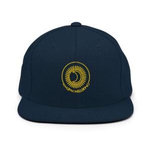 Snapback Hat navy blue