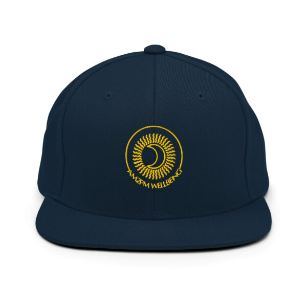 Snapback Hat navy blue