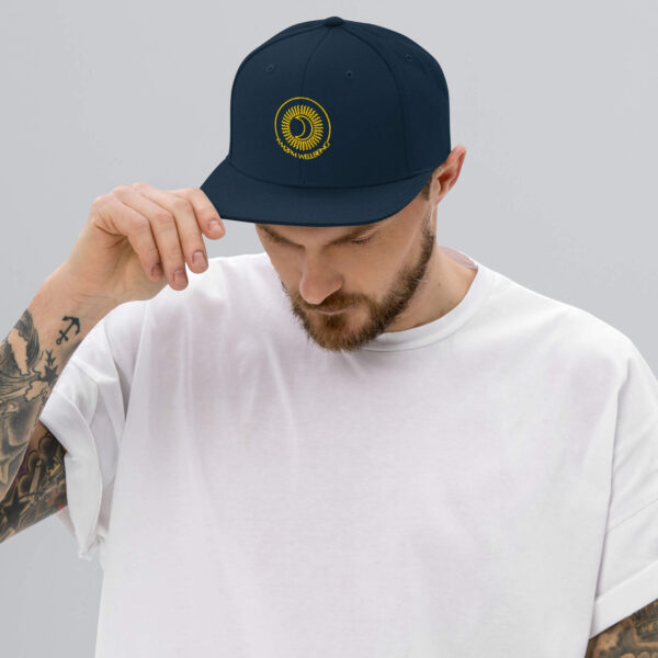 Snapback Hat navy blue - Image 3