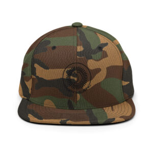 Snapback Hat green camo