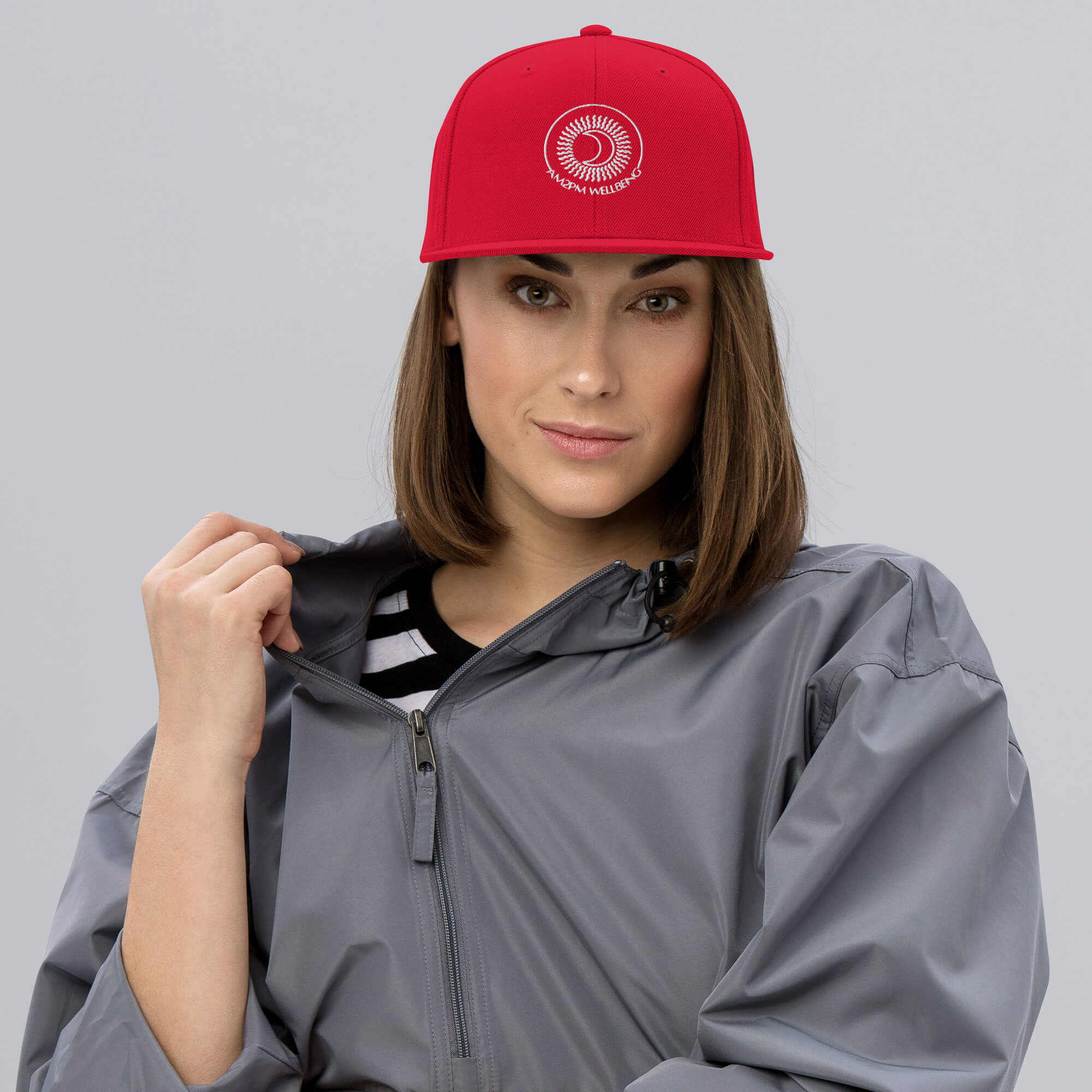 Merchandise 3 classic snapback red front 680811e93232b The AM to PM Wellbeing Service