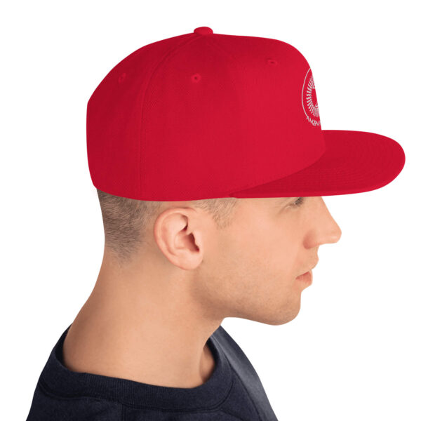 Snapback Hat red - Image 3