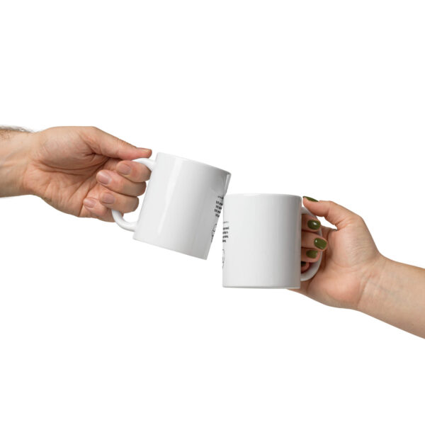 White glossy mug - Image 4