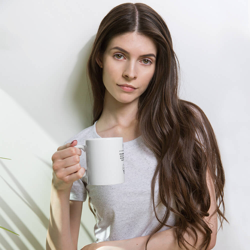 Merchandise 1 white glossy mug white 11 oz woman 68080a3da787e The AM to PM Wellbeing Service