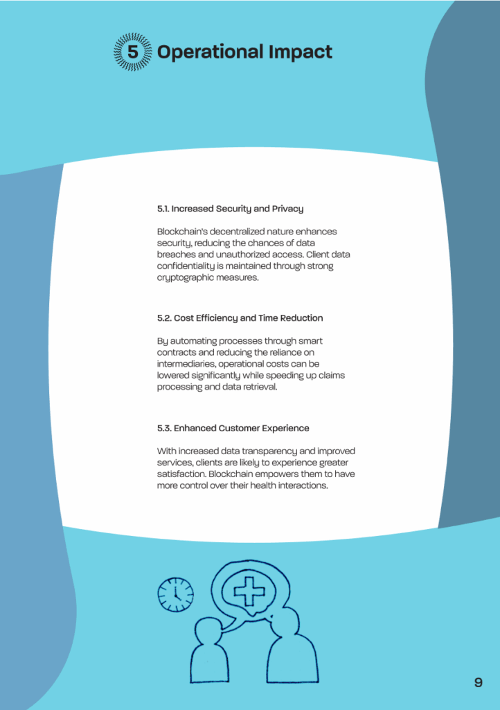 Integration of Blockchain Technology Brochure Extract9 1 The AM to PM Wellbeing Service