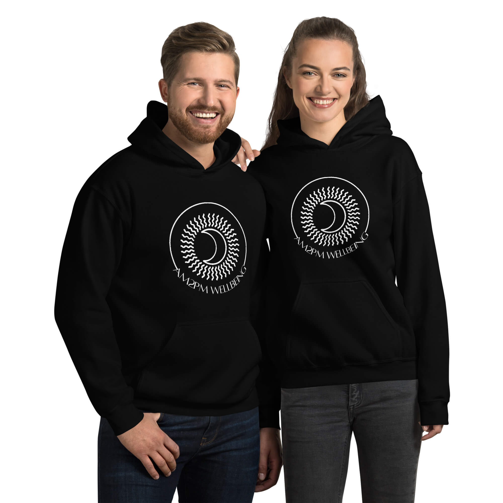 Unisex Hoodie black, forest green, yellow, pink, light blue, light pink, red