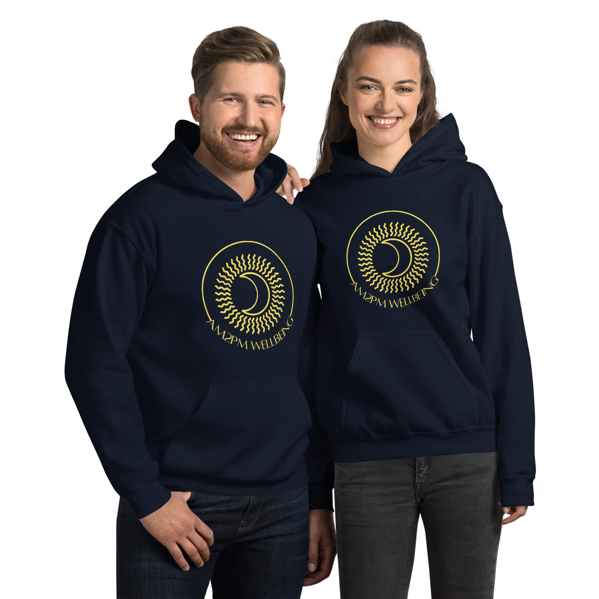 Unisex Hoodie navy blue