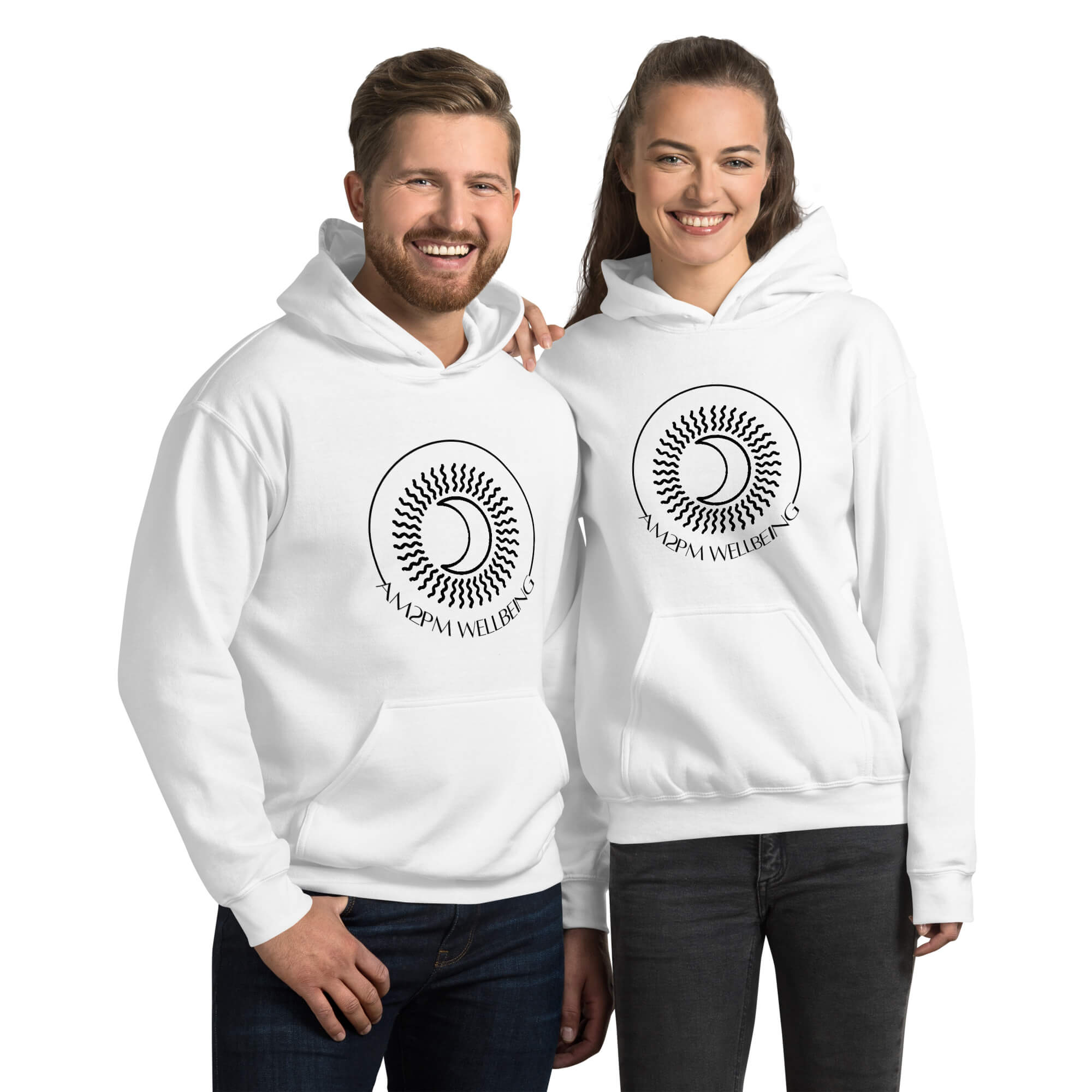 Unisex Hoodie white