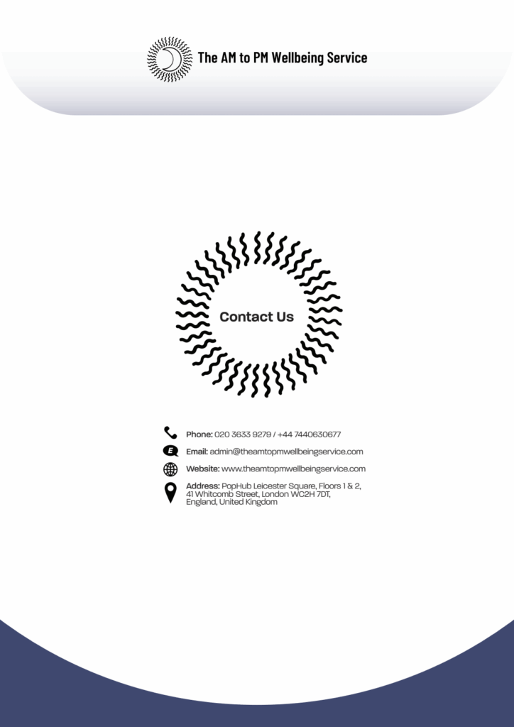 VIRTUA2 100 The AM to PM Wellbeing Service