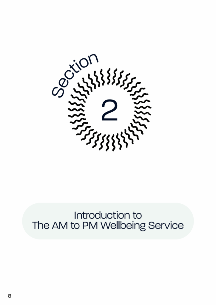 VIRTUA2 8 The AM to PM Wellbeing Service