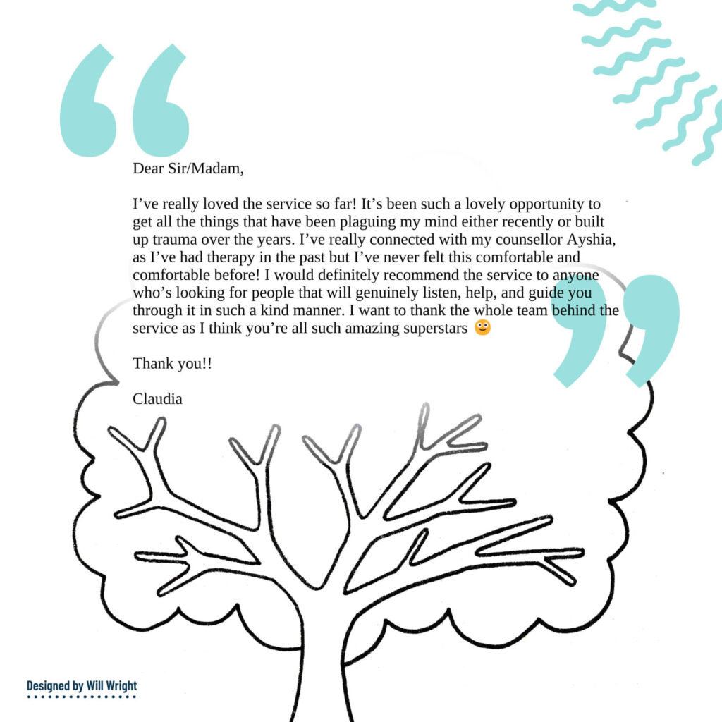 CP Testimonial 1 The AM to PM Wellbeing Service