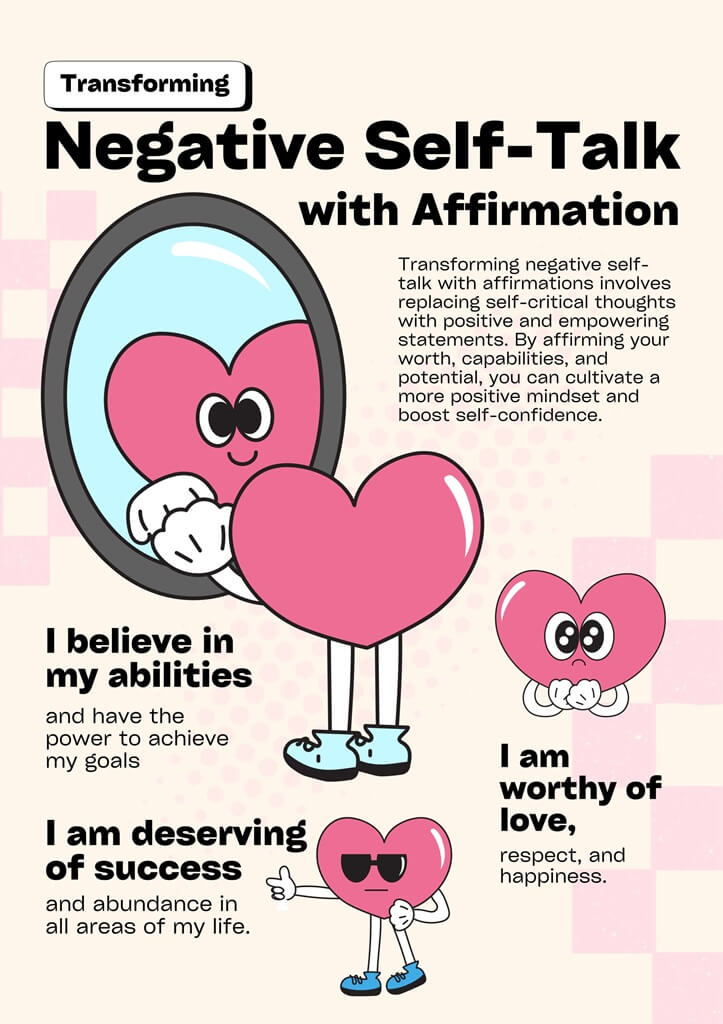 Cream Pink Cute Illustrative Mental Health Poster 1 1 The AM to PM Wellbeing Service