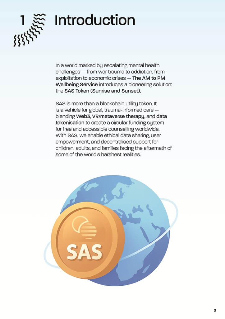SAS Token Whitepaper3 The AM to PM Wellbeing Service