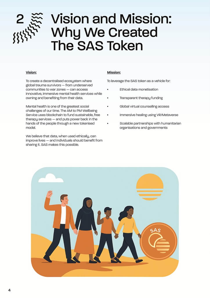 SAS Token Whitepaper4 The AM to PM Wellbeing Service