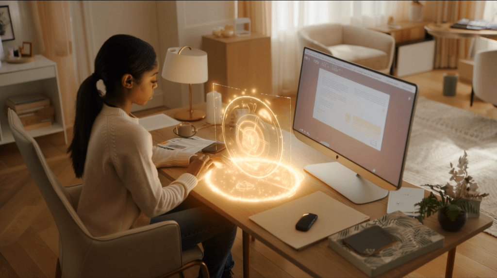 A.I. Counsellor Video Image The AM to PM Wellbeing Service