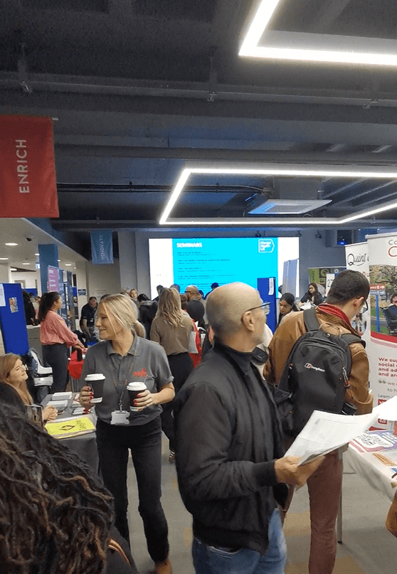 Harrow College Jobs Fair Event 2 The AM to PM Wellbeing Service