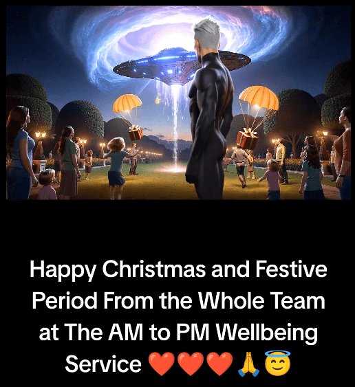 The Luminaires Christmas 2026 Image The AM to PM Wellbeing Service
